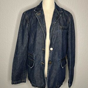 Kenneth Cole New York Women’s Denim Blazer 12
